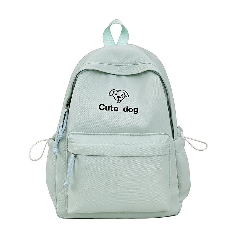 Schoolbag backpack ins niche design student class backpack simple cute high quality casual versatile backpack