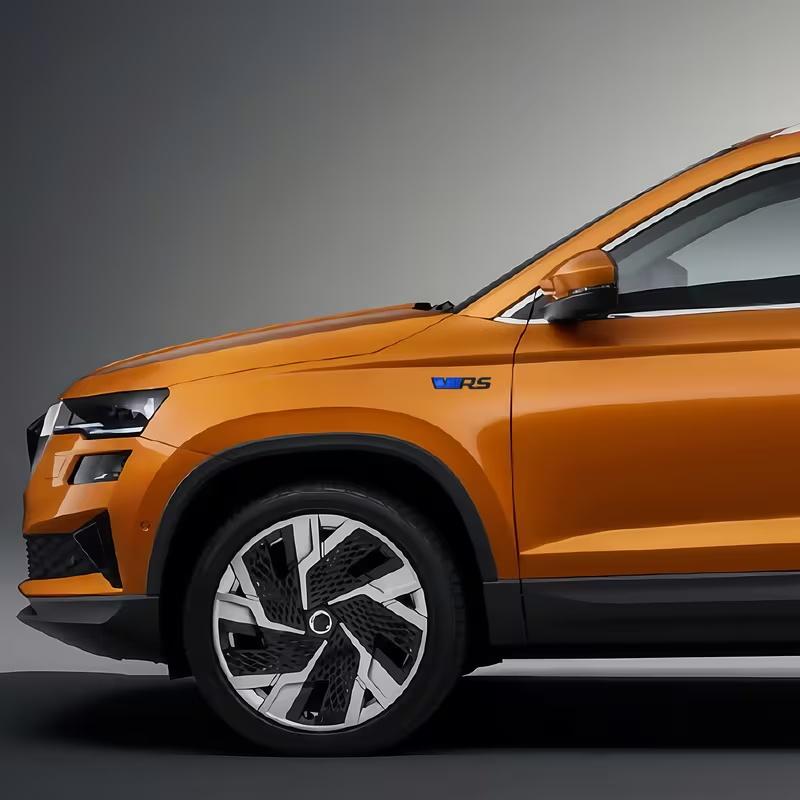 1 τεμ. 3D Μεταλλικό Έμβλημα VRS Αυτοκόλλητο Κατάλληλο για Kamiq Superb Octavia Rapid Kodiaq Karoq Fabia