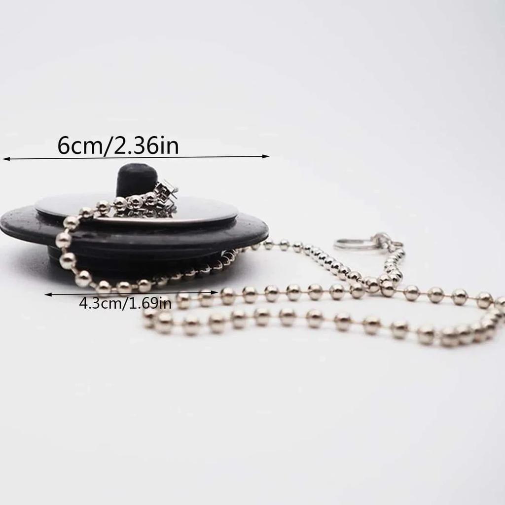 Kitchen Sink Drain Plug Rubber Sink Strainer Stopper Bathroom Tube Sink Drain Stainless Steel 1 PC DropShipping
