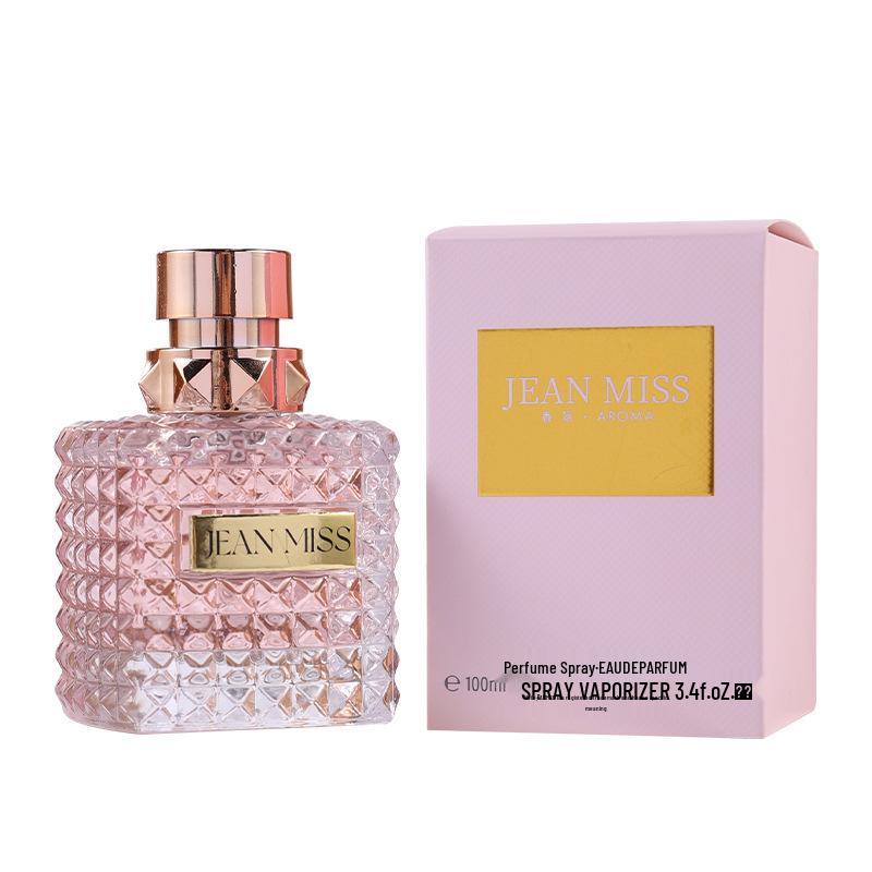 Douyin Rotating Paris No Man's Rose Perfume - Long-Lasting, Light Fragrance for Women, Student Favorite