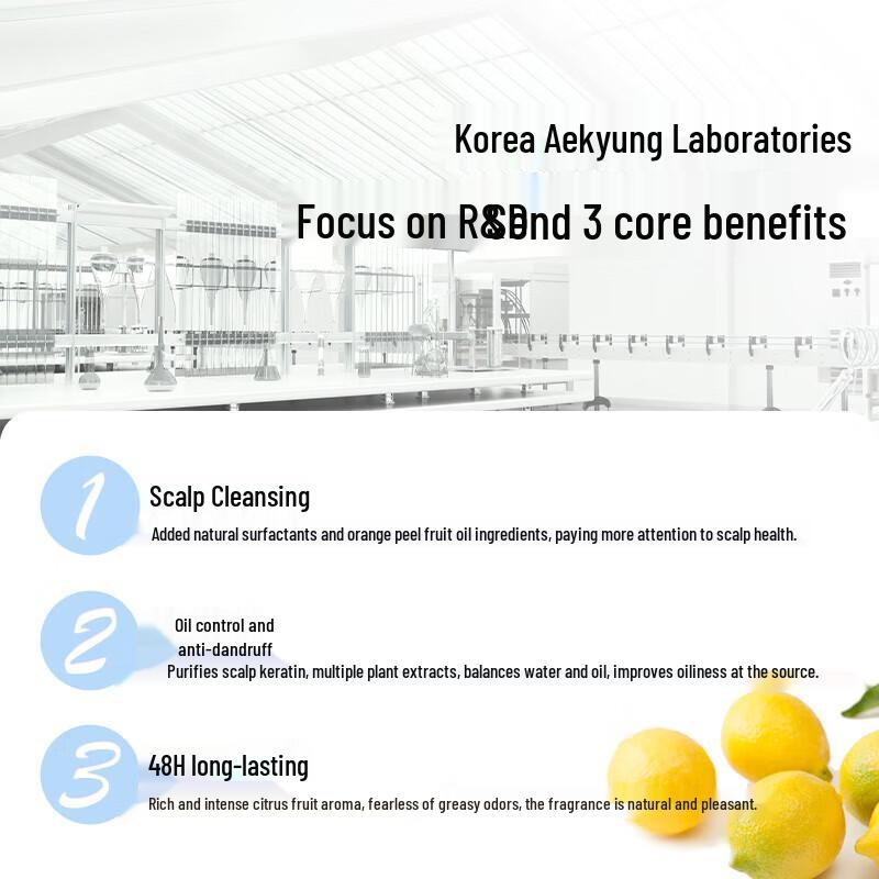 Kerasys Osvěžující citrusový čisticí šampon