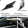 7PCS Car Glass Window Tint Tools - Protective Film Wrap Set Included Scraper, Window Rubber Squeegee,Cutting Knife with Blades