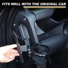 Carbon Steel For Land Rover Defender 90 110 2020-2026 Car Center Console Driver's Cup Holder Car Interior Accessories