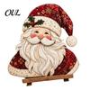 Vánoční patchwork látka DIY Decor Kit Sada, Santa Sněhulák Strom Řemeslné sady pro domov Vintage sváteční šití pro dospělé, Projekty v ručně vyráběném stylu