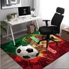 1PC Custom Name "Portuguese Soccer Legend" Theme Floor Mat Ideal for Living Room, Game Rooms, Office, Bedroom,Floor Mat Playful Design