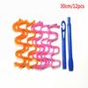Heatless Hair Curler No Heat Silk Ribbon Hair Rollers Curls Headband Sleeping Soft Lazy Hair Curlers Foam Rod Curling Hair Tools