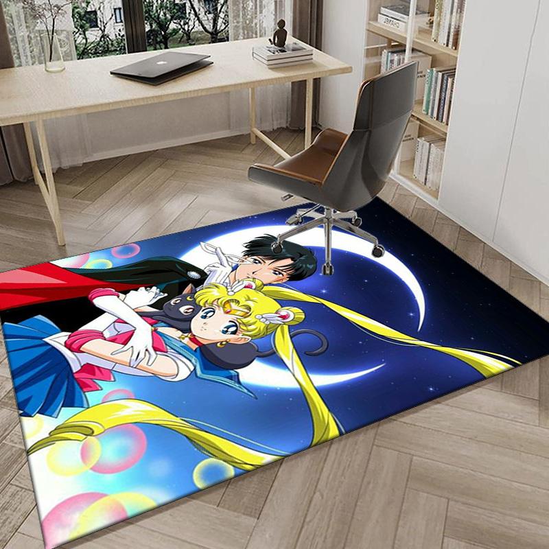 Christmas anime Princess Carpet, Chair Rug,Rug for Office Bedroom living rooms, Doormat decor Fan Gift Christmas Gift