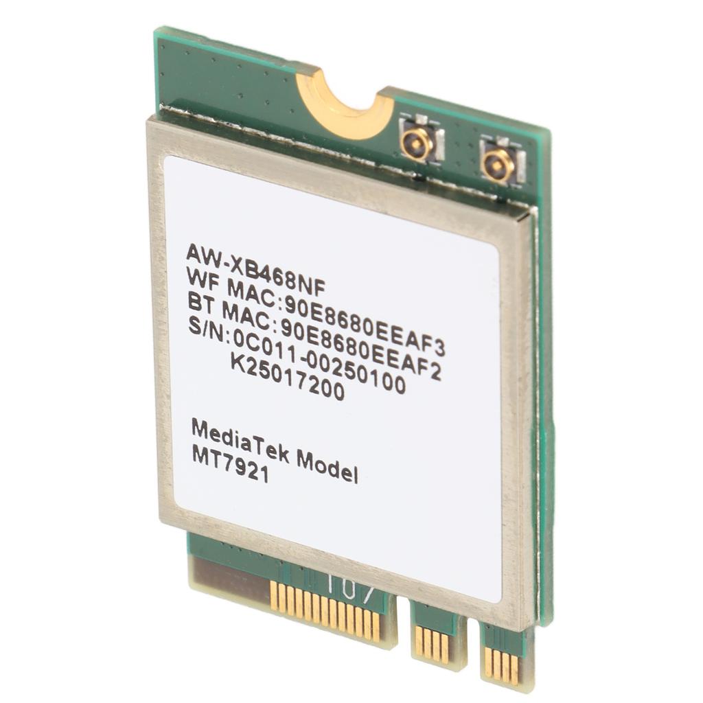 WIFI-Karte 1800Mbps Bluetooth5.2 Unterstützt Dualband-Antenne M.2 NGFF Netzwerkkarte für Windows 10 11