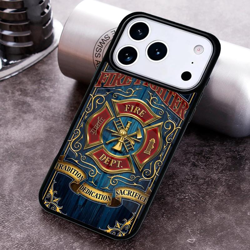 EMT Fireman Fire Rescue Phone Case For iPhone 17 16 15 14 13 12 11 Pro Max Plus 17Air Soft Silicone Cover