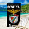 Custom Name Ultrasoft Beach Towel With Benfica Themeideal For Pool Camping Diving Perfect Travel Essential Vibrant Beach Towel