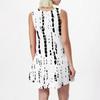 Women's Summer Dress Casual Sleeveless Round Neck Classic Print Vest Sundress
