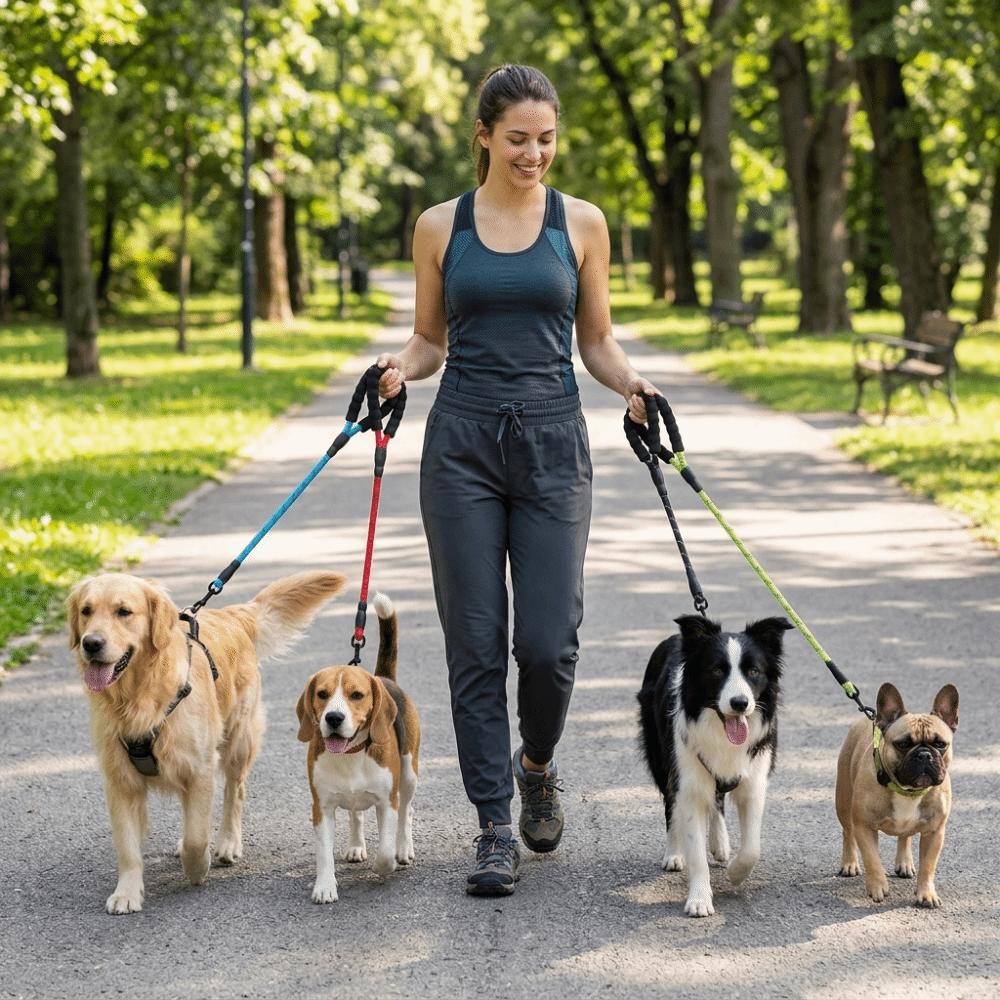 Multi Color Pet Rope Round Rope Pet Walking Strap Small Dog Dog Leash  Pet Training