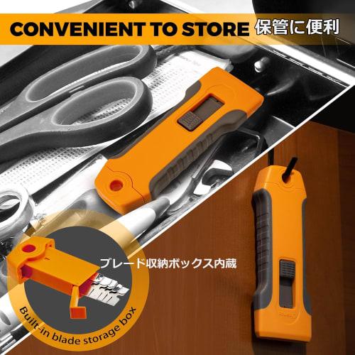 SEAMETAL Ceramic Scraper for Kitchen, Glass, Sticker Removal, and Car Squeegees