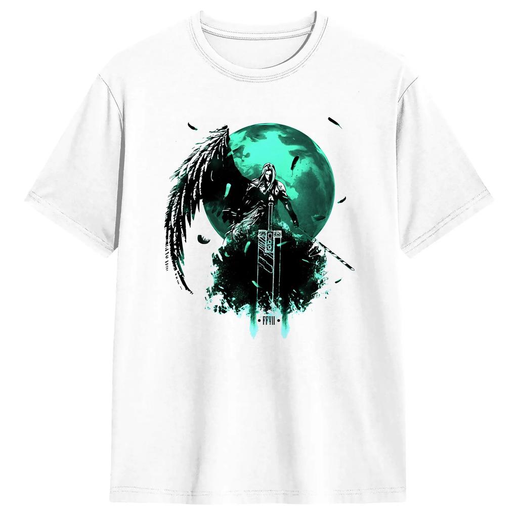 Unisex TShirts FF VII Art Casual 100 Cotton Tee Shirt Short Sleeve T Shirt O Neck Tops Printed