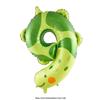 Cartoon Animal Number Balloons for Baby's 1st Birthday or 100 Days Celebration Photo Table