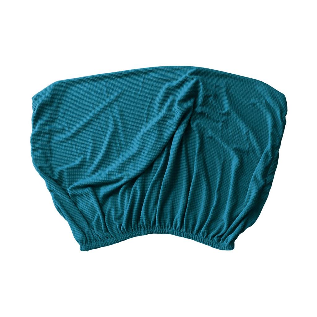 Bed Headboard Cover Removable Elastic Upholstered Bed Head Cover Bedroom Decor Dustproof Cover Bed Back Cover Protector 1.2M