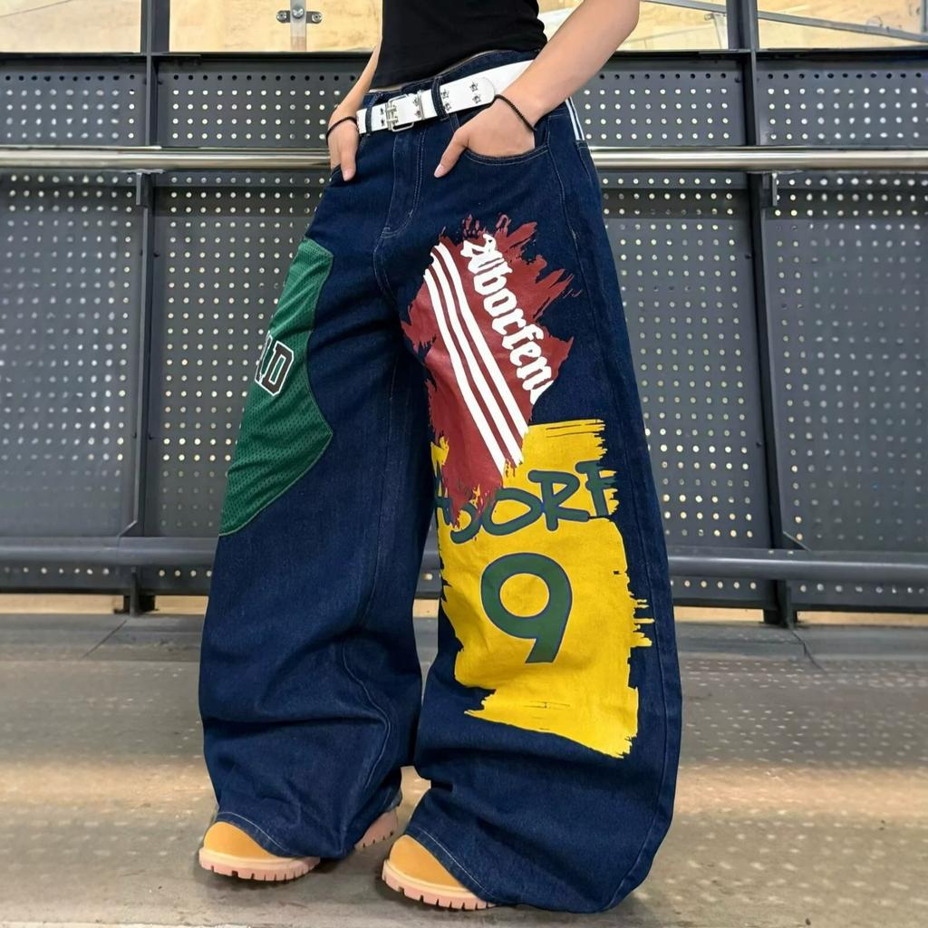 Women Straight Leg Denim Jeans Casual Solid Color Cotton Blend High Waist Daily Streetwear Long Pants