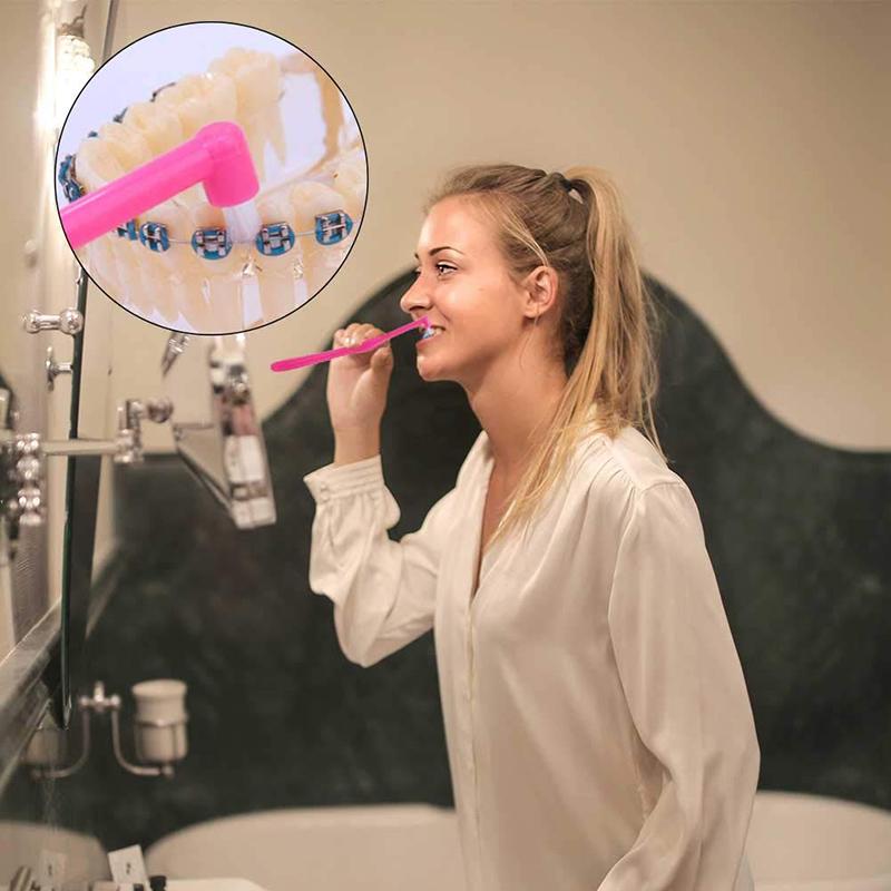 New Toothbrush Gap Brush End Cluster Conical Toothbrush Soft Repair Toothbrush Intelligent Gap Brush Cleaning Toothbrush