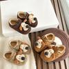 Children's Cartoon Cute Dog Cotton Shoes Winter New Boys and Girls Velvet Warm Cute Outer Birkenstocks