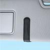 2pcs Car Glasses Holders- Magnetic Faux Leather Clip for Eyewear On Car Visor - Organizer for Glasses, Cards, And Tickets