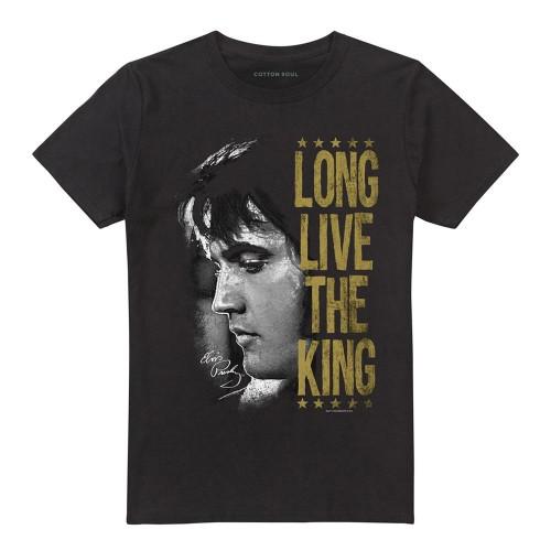 Elvis Presley Unisex Adult Long Live The King T-Shirt