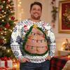 Men's Casual Lined Crewneck Sweatshirt Pullover for Fall and Winter Wear