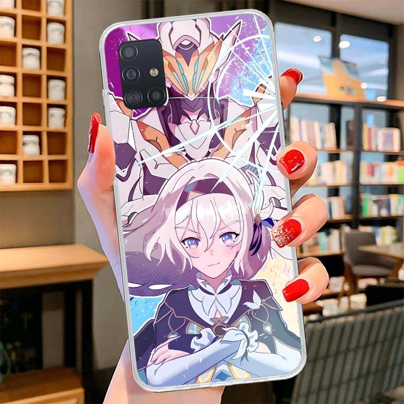 Honkai Star Rail Firefly Cover Phone Case For Samsung Galaxy A12 A22 A32 A52 A72 A02S Phone Case Note 20 Ultra 10 S10 Plus A51 A
