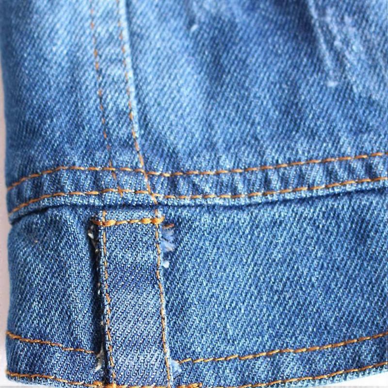 Blue Retro Jeans Style Jacket For Pet Owners Offering Sun Protection For Dogs Available In 1Pack