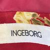INGEBORG Red Flower One Piece Dress Not Written RedUsed