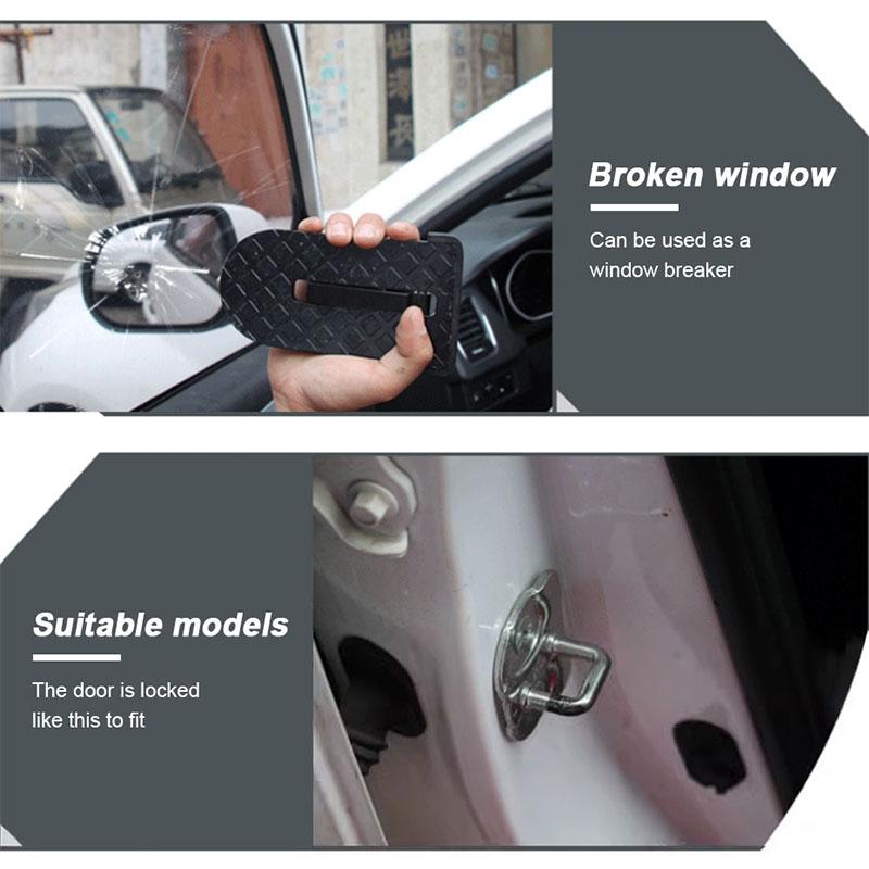 Car Auxiliary Pedal Auto Door Latch Hook Foot Pedal Aluminum Alloy Universal Car Roof Rack Step Extension Accessories