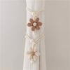 Elegant Curtain Tieback Adjustable Petal Curtain Buckle Sweet Petal Curtain Straps  Bedroom