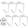 Zinc Zinc Zinc Alloy Buckle Storage Organizer Hanger Christmas Stocking Holders Mantel Hooks Stockings Clip