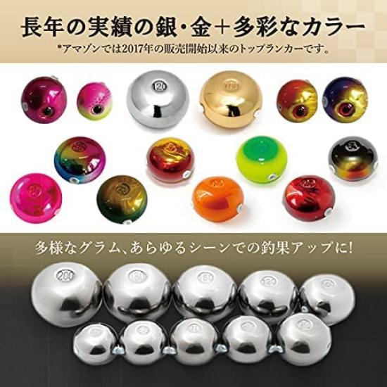 Sold individually 45g 60g 80g 100g Tairaba Tungsten Head with protective tube Tairaba Weight Sinker (selectable) (95% content) … (80)