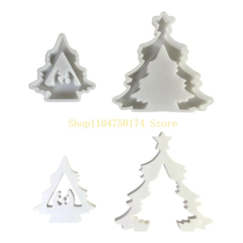 Nativity Scene Silicone Mold Molds for Candle Making Table Ornament Mold Plasters Aromatherapys Mold Gift top sale