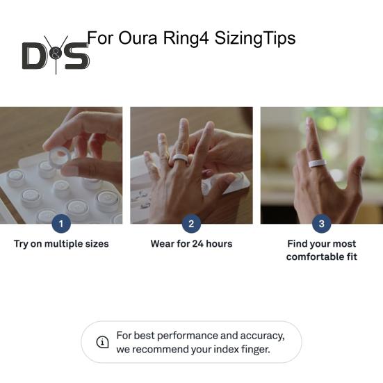 Ringgrößen-Set 4-teilig Ringmessschieber zur Größenbestimmung Geeignetes Ringmaßwerkzeug Fingermaßwerkzeug für Heiratsantrag Tägliches Tragen