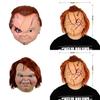 Childs Play Halloween Latex Mask With Blood Effect For Horror Party Cosplay