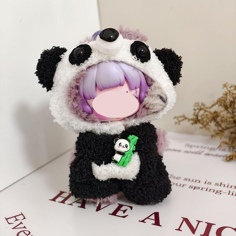 [Cloth Only]15cm Doll Clothes Handmade skullpanda Clothing Adorable & Fashionable Clothing Set Replacement