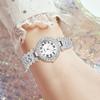 6PCS/SET Silver Women's Watch Business Leisure Element Watch Luxury Dial Quartz Watch Jewelry Set Gift For Her