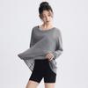 Women's Breathable Loose Long Sleeve Yoga & Running Top Plus Size