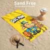 Dog Man Beach towels also serve as bath towels summer essential a musthave for the outdoors the beach and the pool