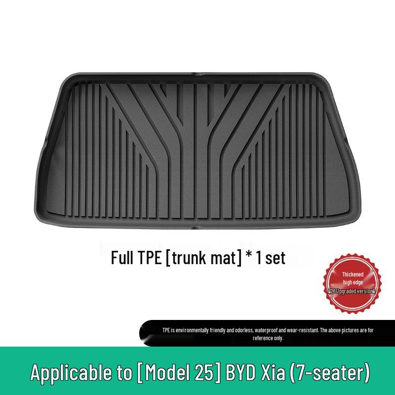 Waterproof TPE Floor Mats, Trunk Mats & Eco-friendly Seat Back Cushions for 25 BYD Models