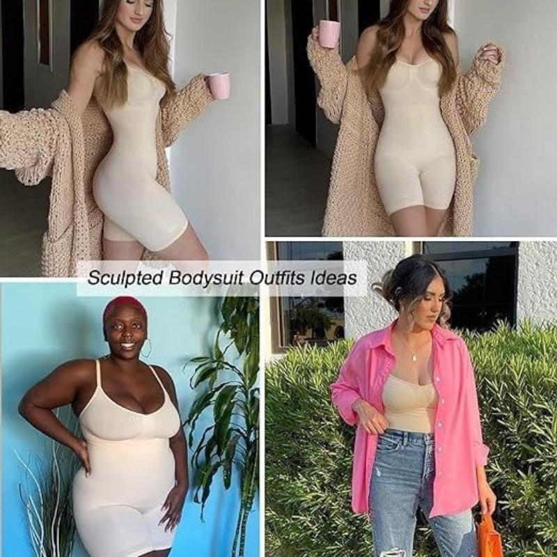 Women Seamless Full Body Shaper Tummy Control Waist Cincher Butt Lifter Shapewear