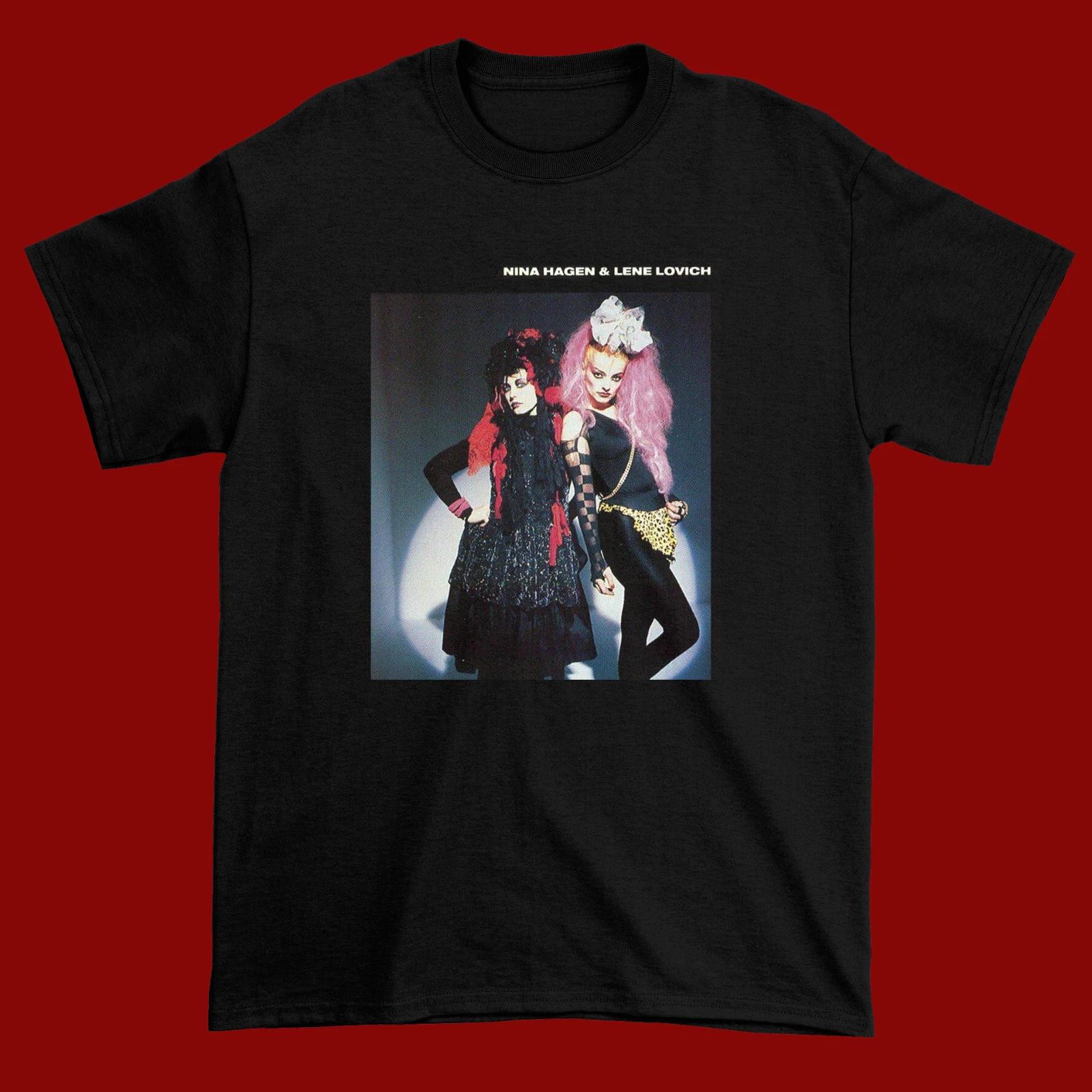 RARE! Lene Lovich Black Cotton All size S-5XL Unisex Shirt HL37 XS