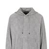 Emporio Armani Ss23 Checkered Drawstring Hooded Pullover Knit Sweater Men Sweater Gray 3R1B6P-1J28Z-0616
