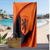 Asciugamano da Spiaggia Stampa Calcio Olanda Asciugatura Rapida Super Assorbente Morbido Asciugamano da Bagno per Nuoto Spiaggia Viaggio Souvenir Regalo