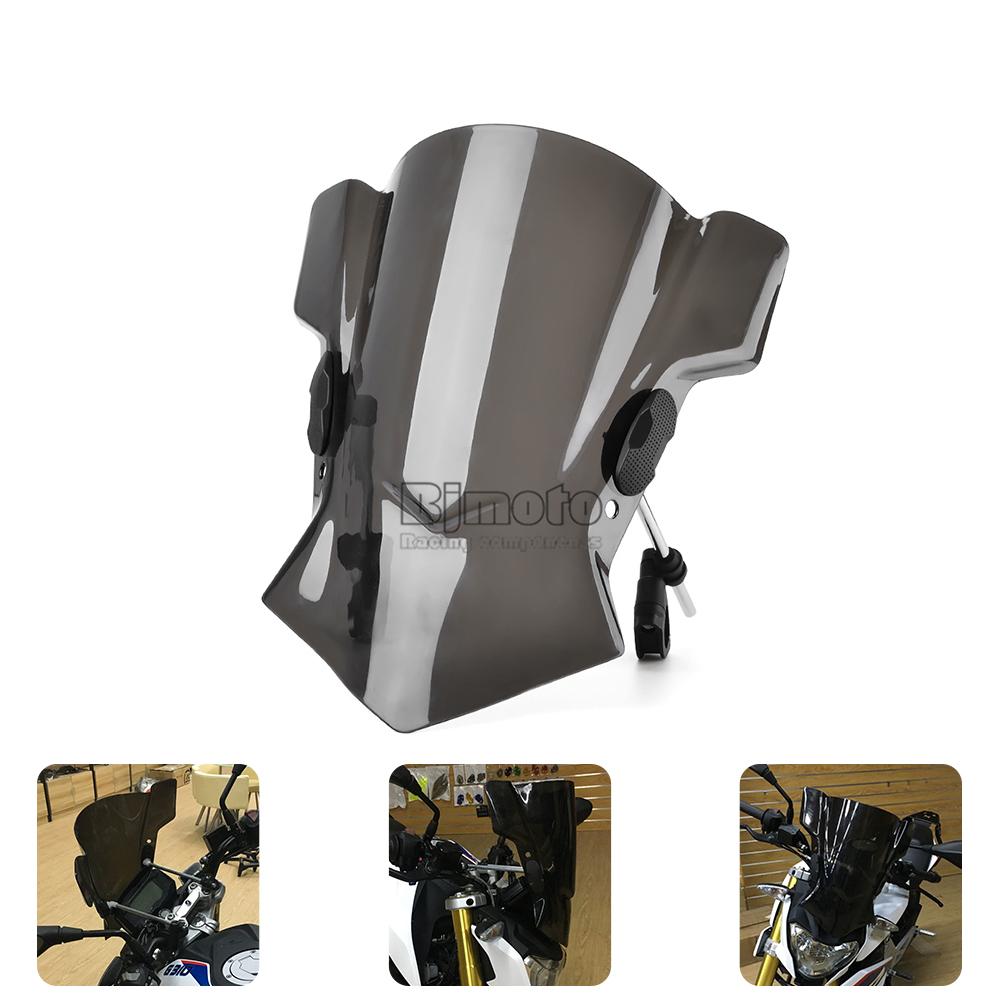 Windshield For BMW F800R R Nine T RNineT R1200RS R1200RT S1000R CB1000R CB1100 CB300F CB500F CB900F CTX700N CTX700ND Grom 125