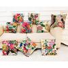 Cotton Linen Square Home Decorative Throw Pillow Case Sofa Waist Cushion Cover
