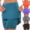 New Fashion Solid Color Mid-Waist Culottes: Women's Sports Casual Shorts