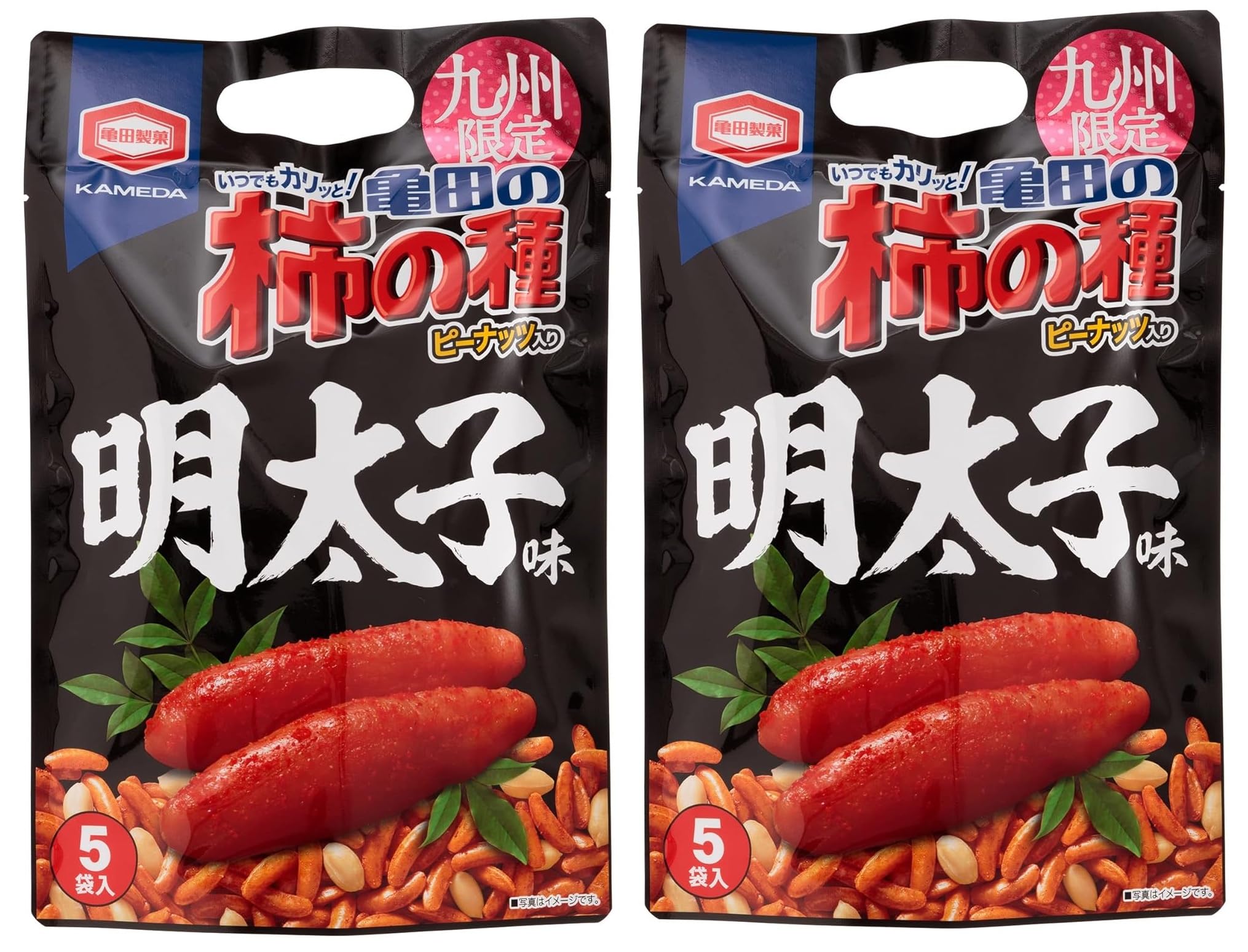 

Ajikaru Kyushu Limited Kakinotane Мэнтайко 110г x 2