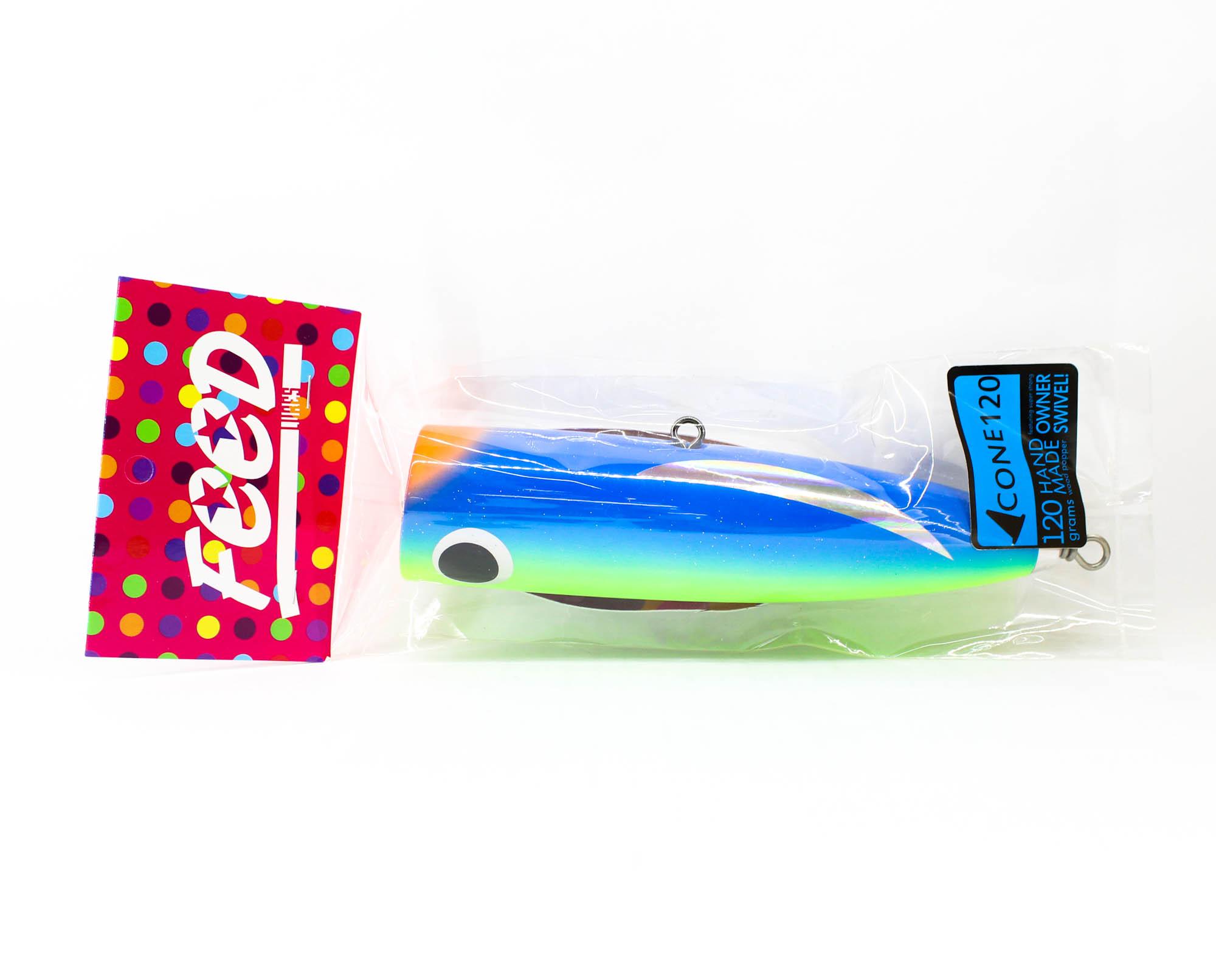 

Feed Cone 120 Hand Made Wood Popper Floating Lure 120 grams 56 (6056)